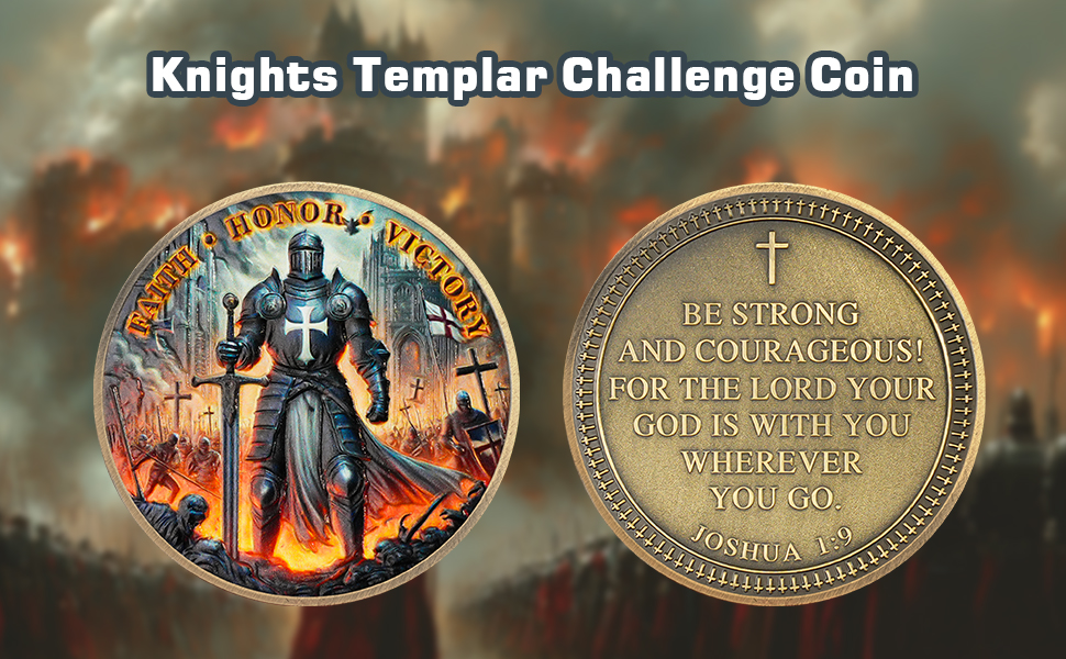 knights templar challenge coin
