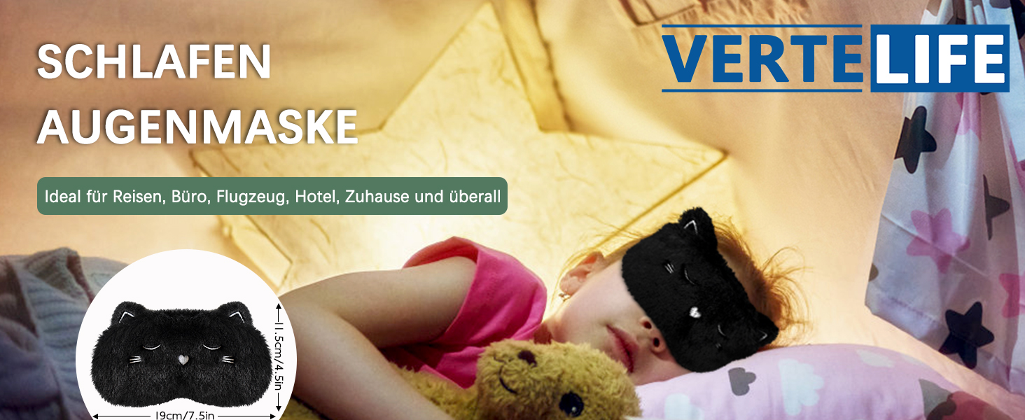 Schlafen Augenmaske
