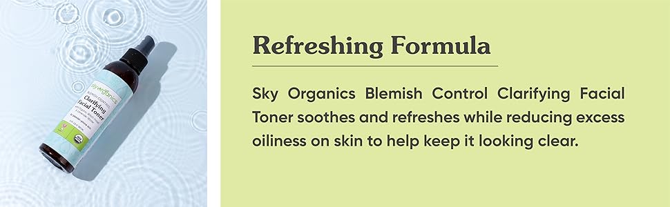 Sky Organics 6 fl. oz. Blemish Control Clarifying Facial Toner