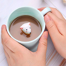 dog ceramic mug