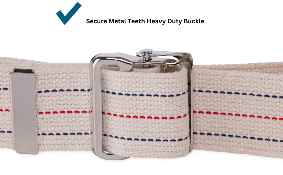 Gait Belt and Transfer/Walking Assist Standing Aid, 60inch