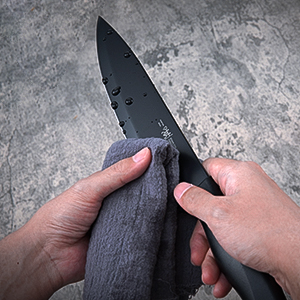knife set with sharpener