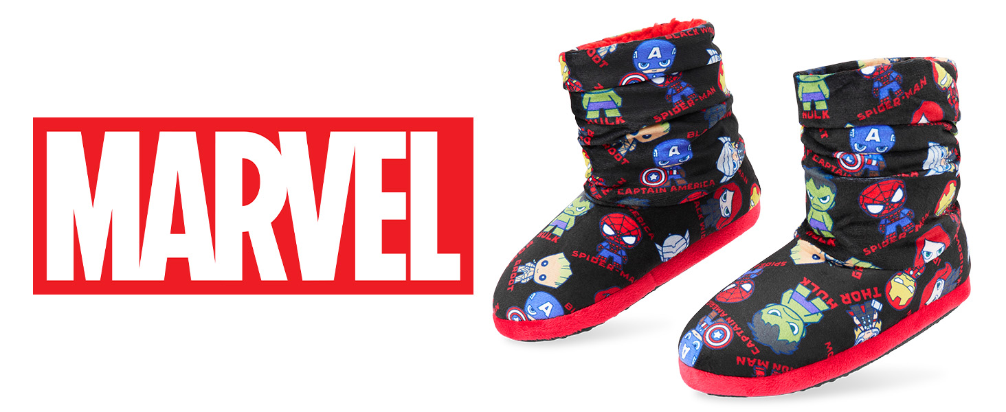 Marvel Avengers Boys Slippers