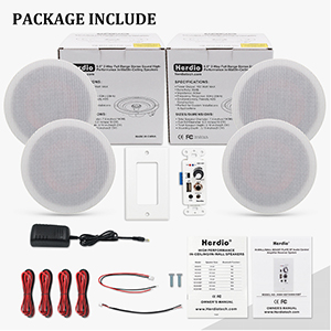 Home Theater Ceiling Speakers Set