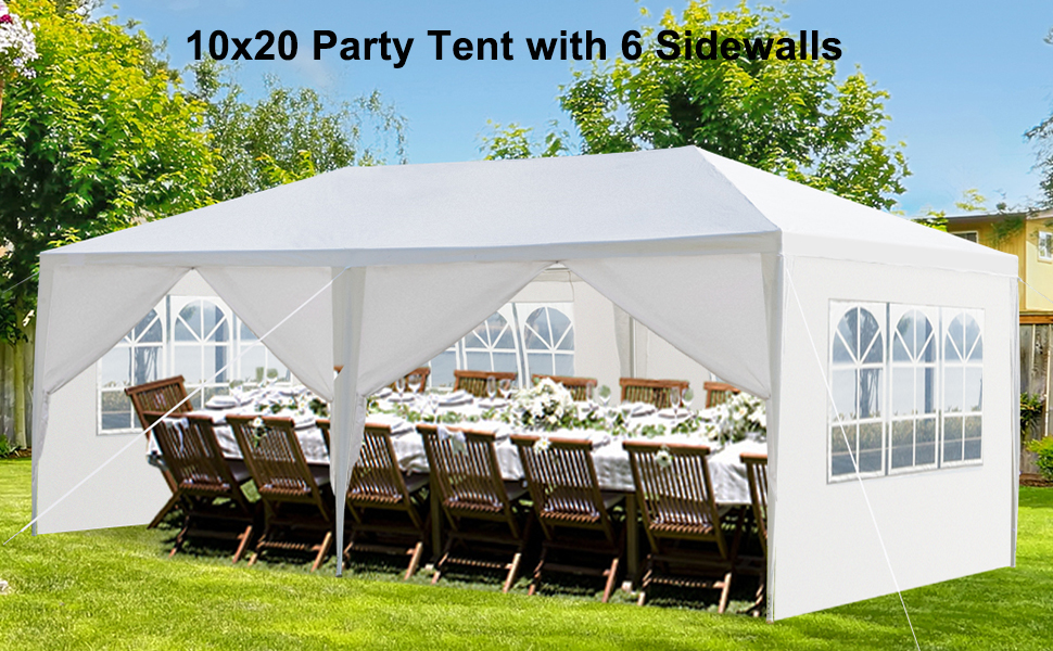 10x20 party tent