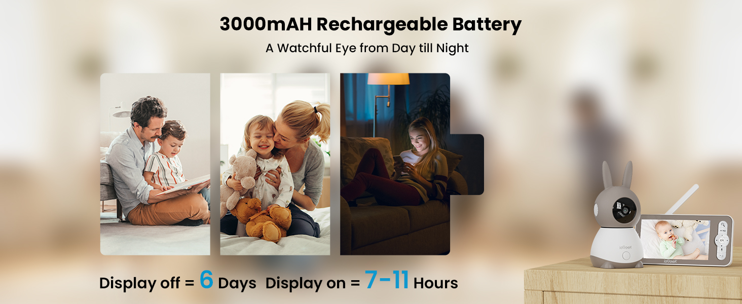 baby monitor battery powered