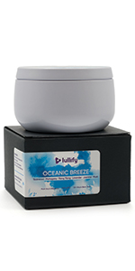Ocean Breeze scented candle