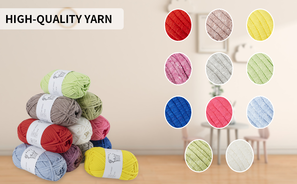 Yarn for Crocheting,Soft Yarn 1PCS Yarn for Crocheting