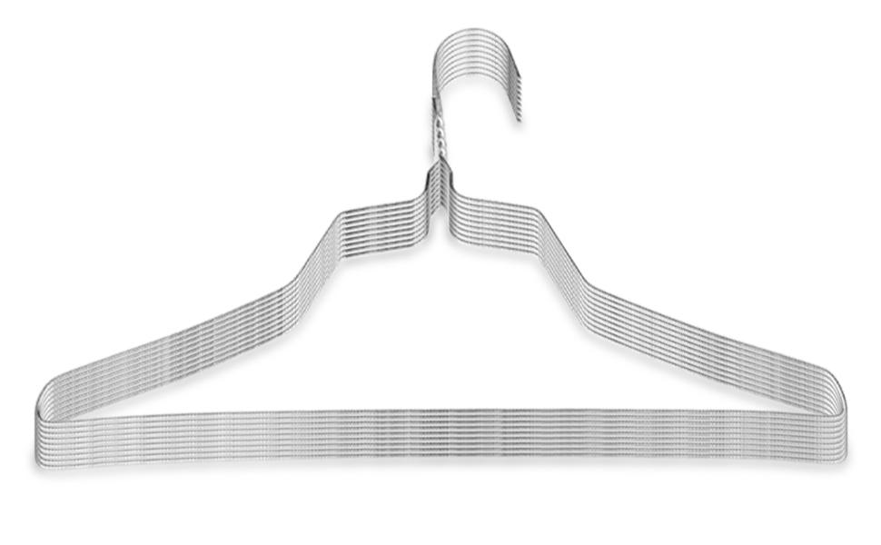 SPECILITE Clothes Hangers, 16 inch 12 Gauge Metal Wire Hanger Bulk for