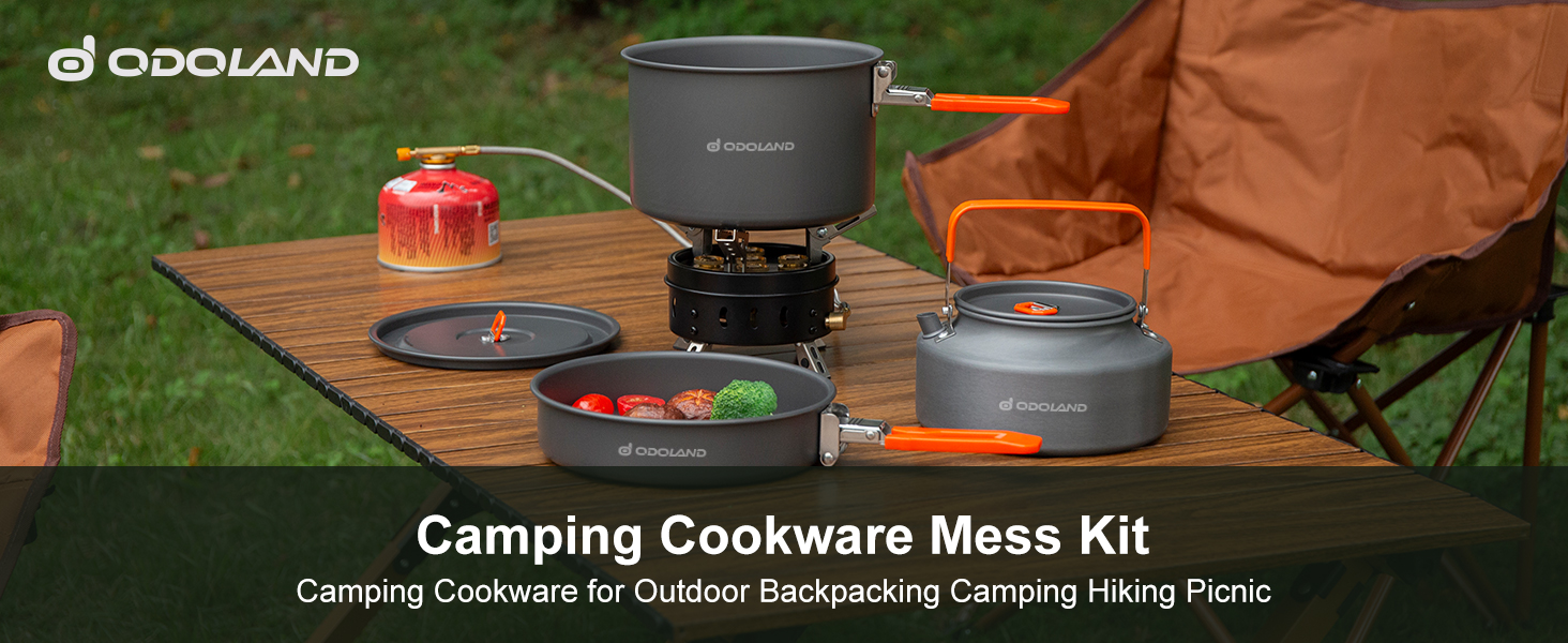Camping Cookware Mess Kit