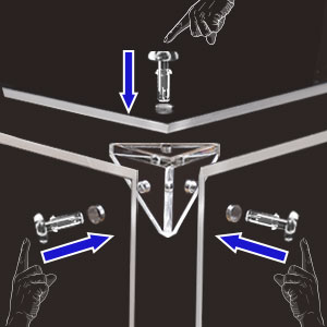 basketball display case full size