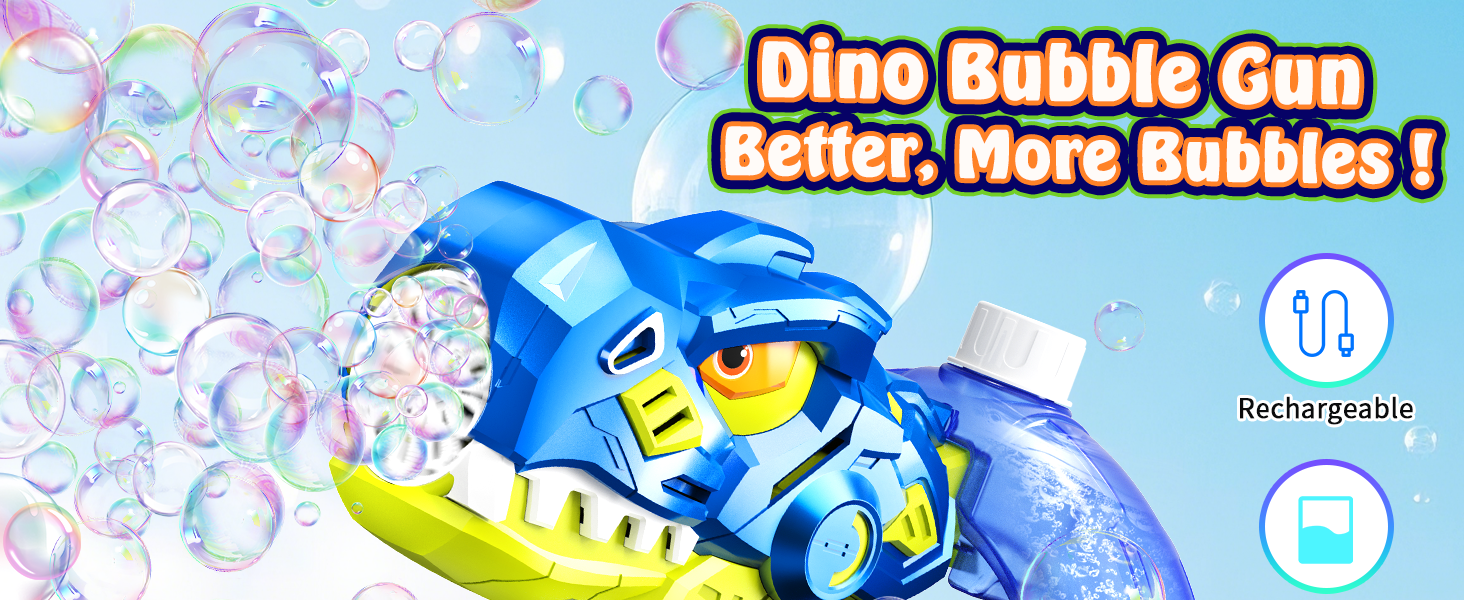 bubble machine bubble gun kids dinosaur bubble toys toddlers boys birthday gifts ages year old