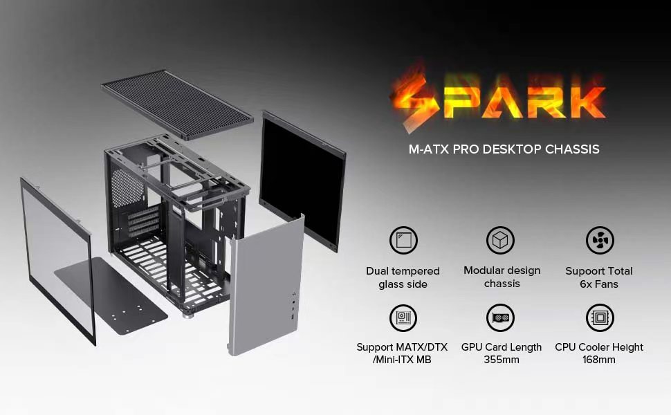 Amazon.com: GAMEMAX Micro-ATX Tower Computer Case with