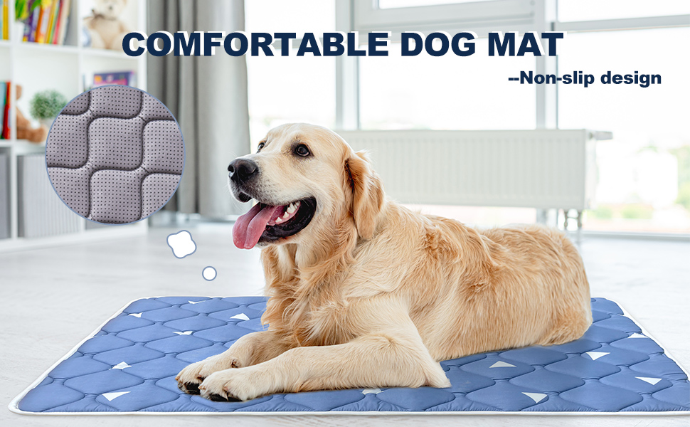 Dog Crate Mat, Ultra Soft Dog Bed Mat for Sleeping with