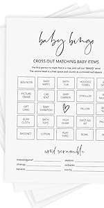 Baby bingo baby wishes for baby keepsake bridal shower games baby bingo mommy or daddy guess who