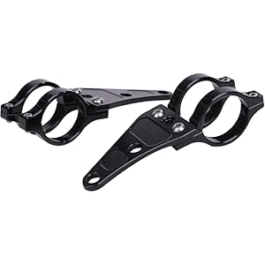 CBX ライトステー バイク 汎用 ヘッドライトステー 41mm 41パイ 41φ ブラック