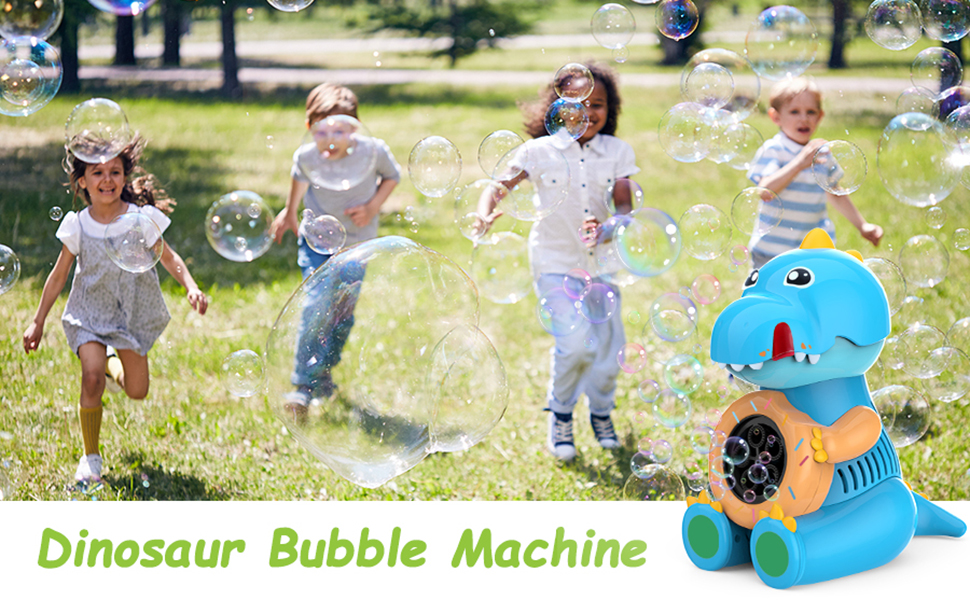 Dinosaur Bubble Blower Machine, Cute Animal Automatic