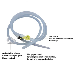 Silikon-Einlaufschlauch