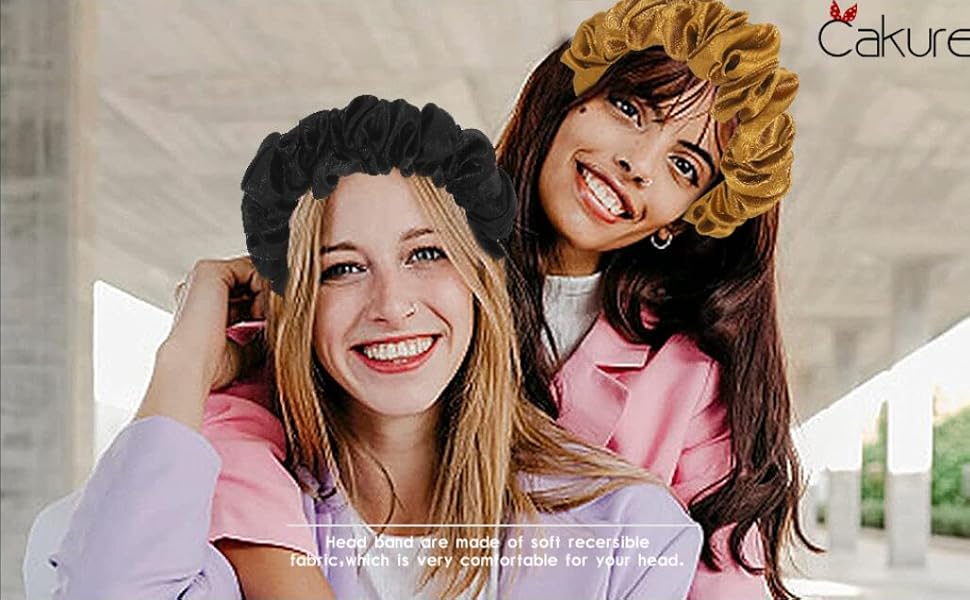 Wide headband