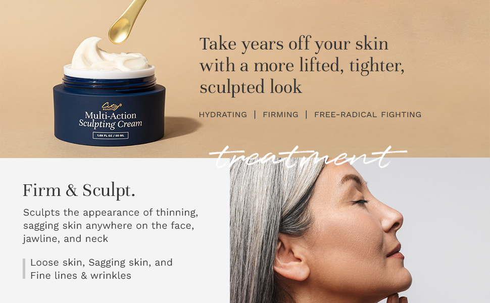 take years off your skin with more lifted, tighter, sculpted look