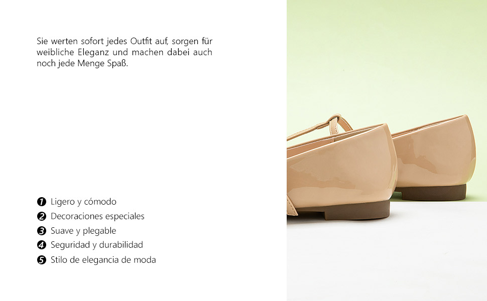 Damen Schuhe Mary Jane