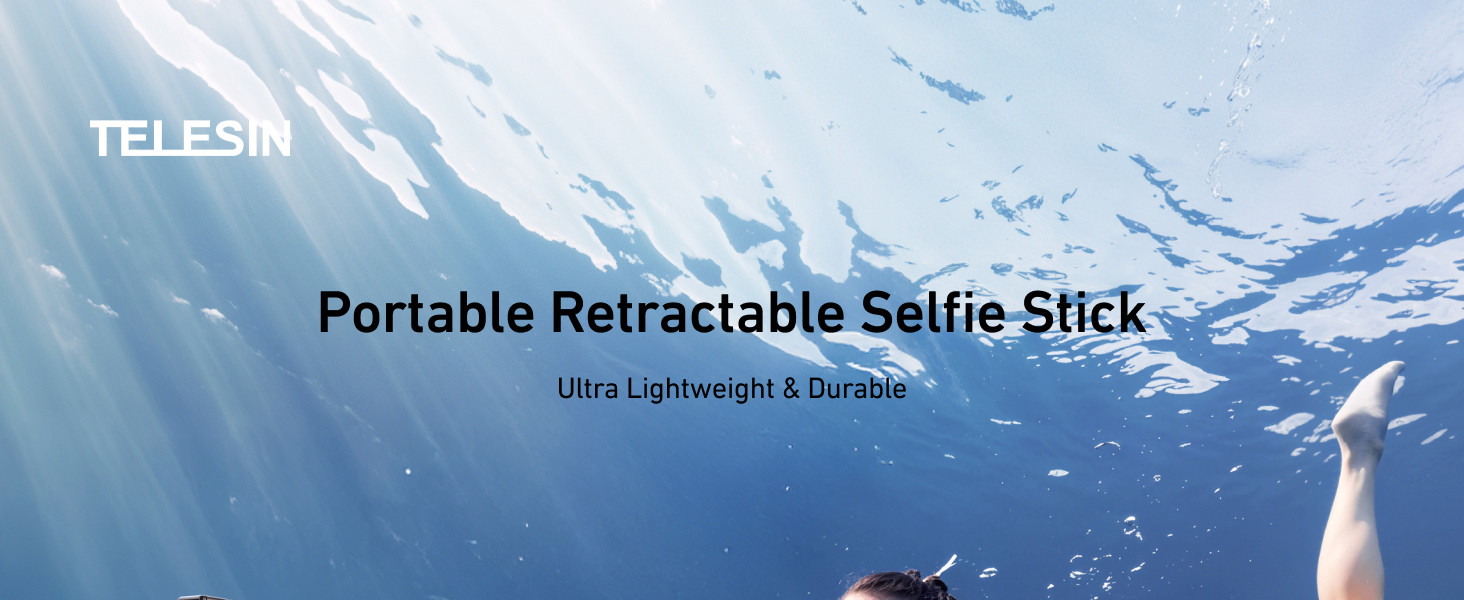 waterproof selfie stick