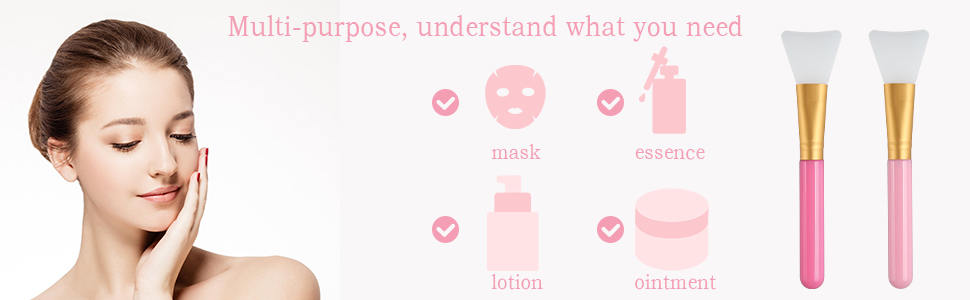 Gesichtsmaske Pinsel Schlammmasken Bürste Kosmetik Maskenpinsel gesichtsmaske pinsel silikon