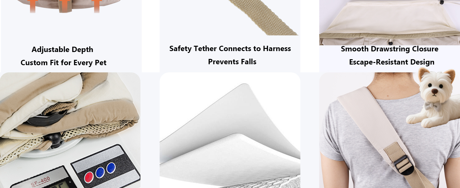 Dog Carriers for small dogs Soft Carry Slings Front backpack for cats Puppies