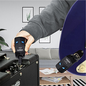 ギターワイヤレストランスミッターレシーバー