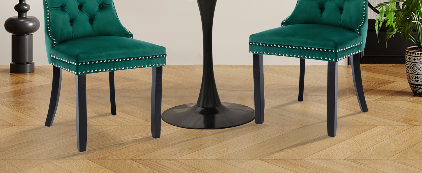 SoarTalent 3Pieces 31.5" Round Dining Table Set for 2