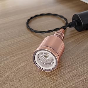 ライトソケット 電球ソケット ランプホルダー　電球ホルダー　ペンダントライト E26 ダクトレールライト　レトロ