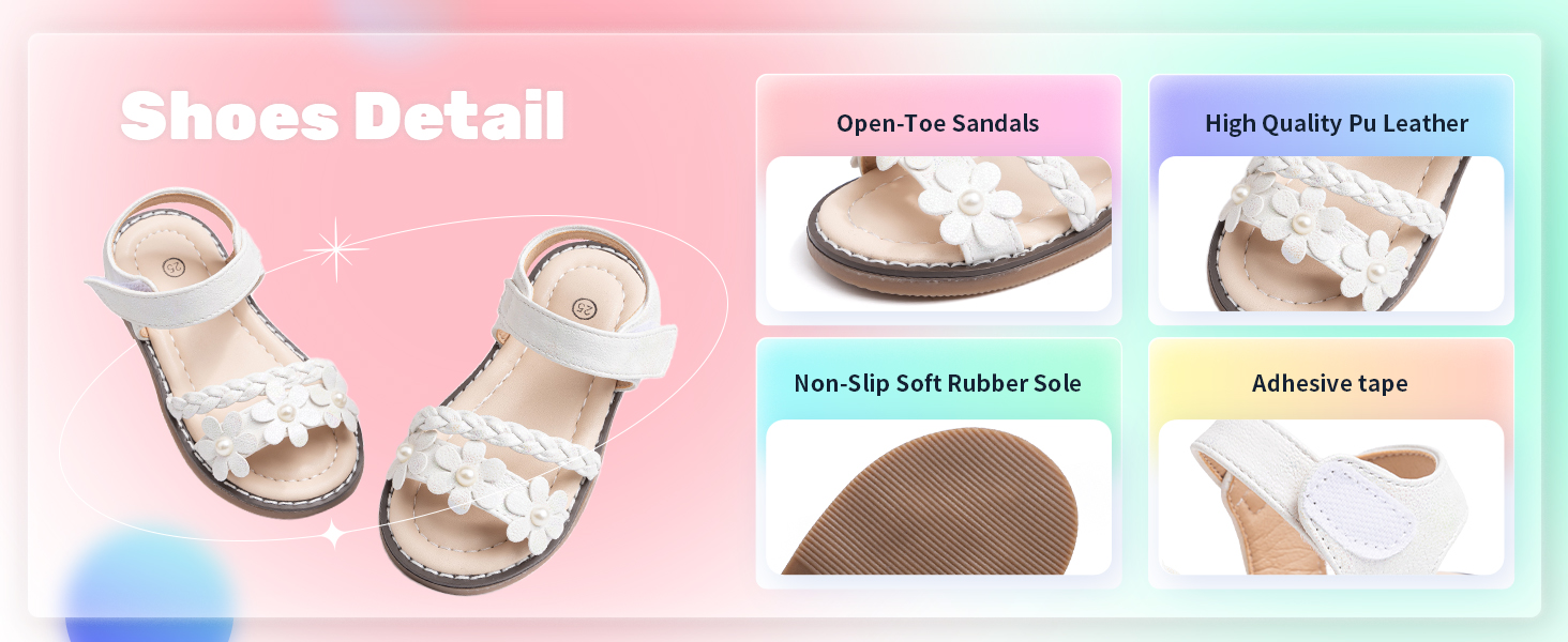 Little Girl Summer Flat Sandal