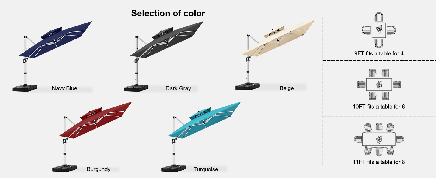 cantilever  umbrella