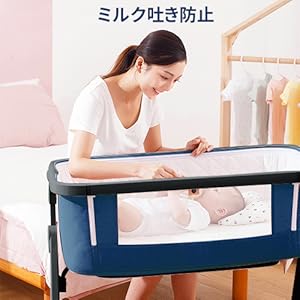 Amazon.co.jp: Twinbasto ベビーベッド 折畳可能 コンパクト