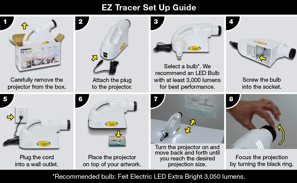 Artograph EZ Tracer® Opaque Art Projector For Wall or