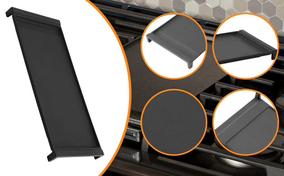 WB31X24738 Griddle Replacement for GE Stove Parts Griddle