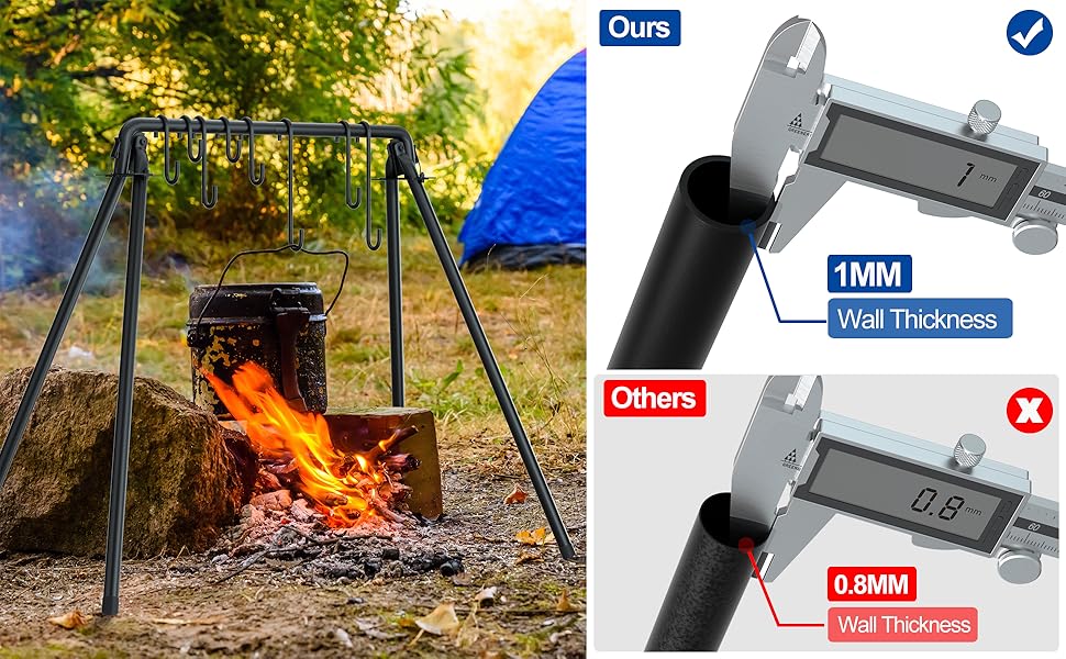 BBQ Grill Swing Cooking Stand