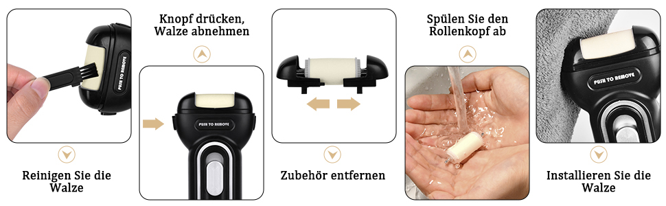 Elektrischer Hornhautentferner