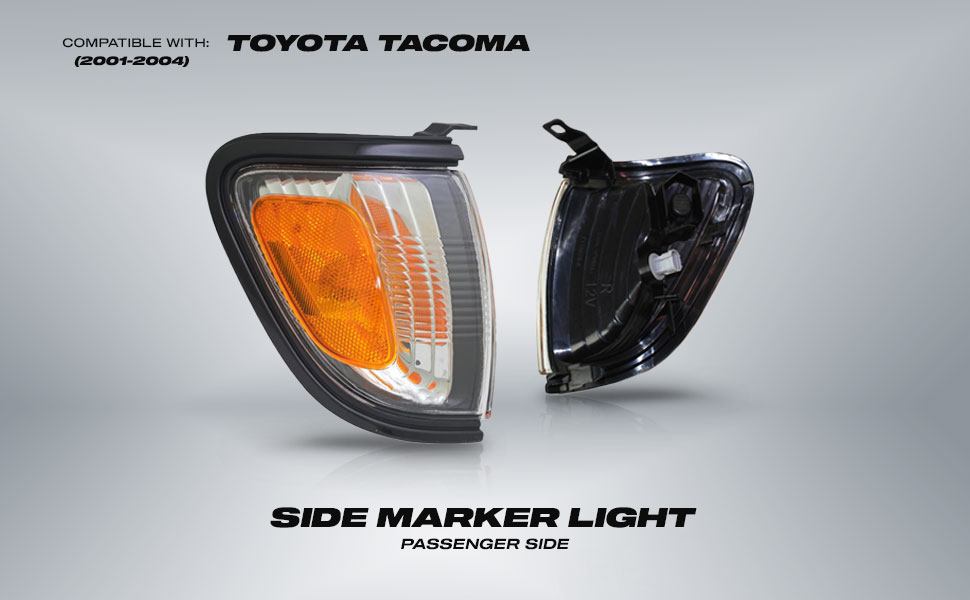 Amazon.com: For Toyota Tacoma 2001-2004 Side Marker Light