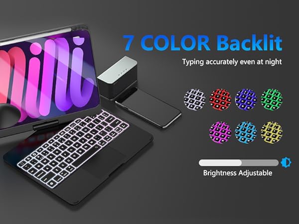 Amazon.com: BENWIS Touch iPad Keyboard Case for iPad Pro 11
