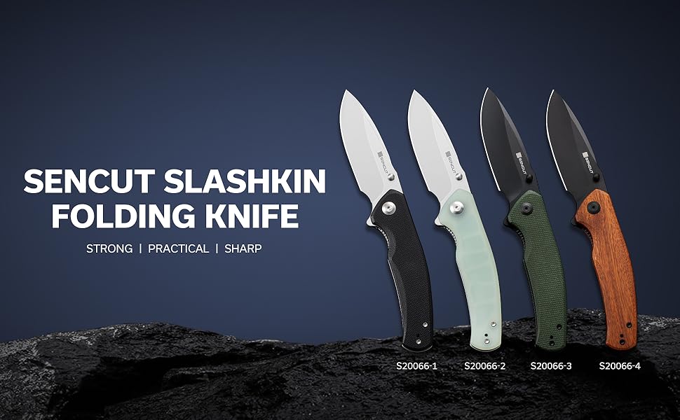 Amazon.com : SENCUT Pocket Knife for EDC, Slashkin Folding