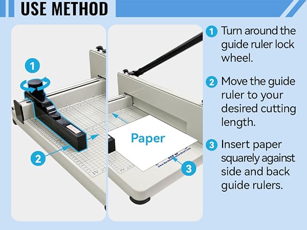 Amazon.com : HFS(R) Heavy Duty Guillotine Paper Cutter 400