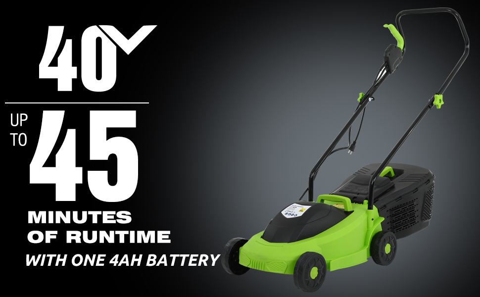 Electric Lawn Mower Grass Cutter Machine,Corded, 12 Amp