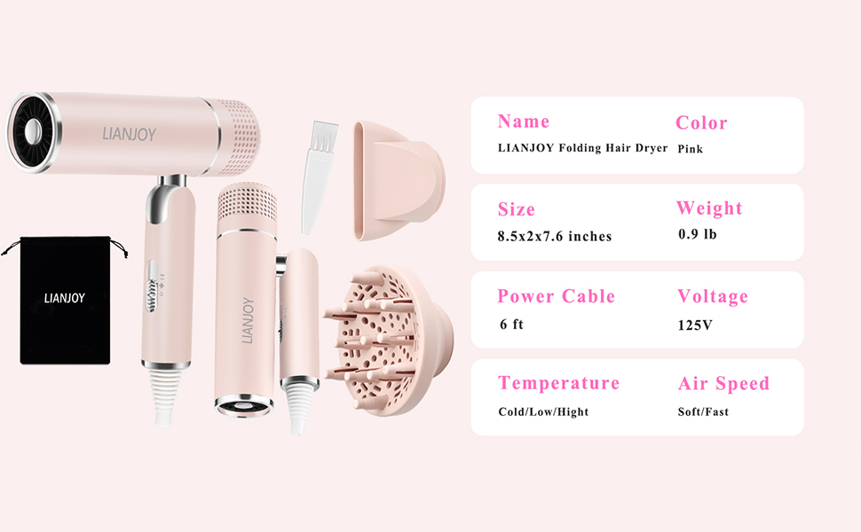 hair dryer with diffuser