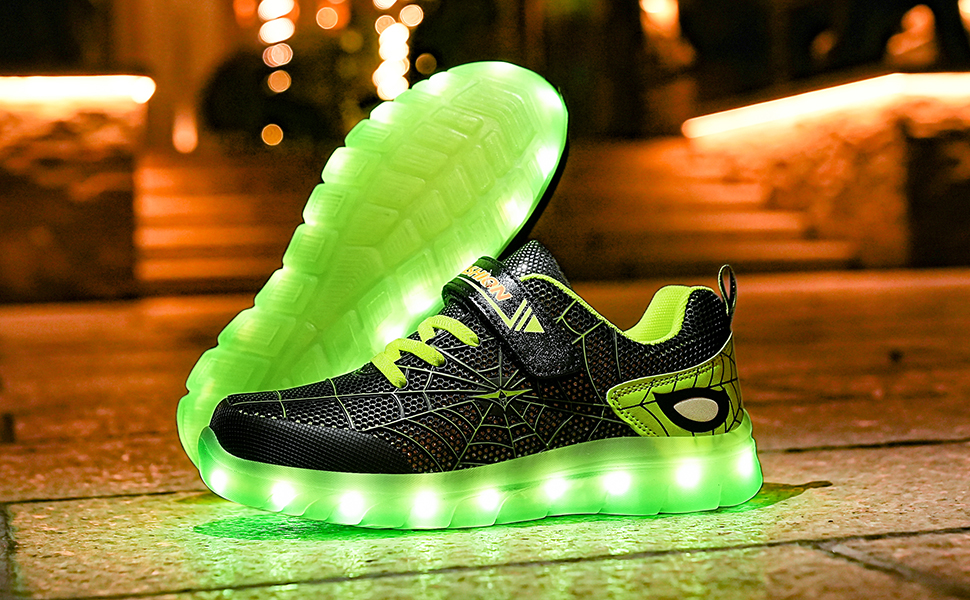girls light up sneakers