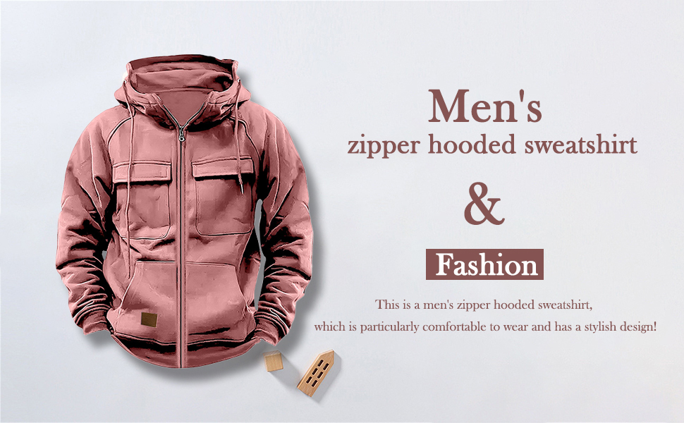 mens zipper sweatshirt