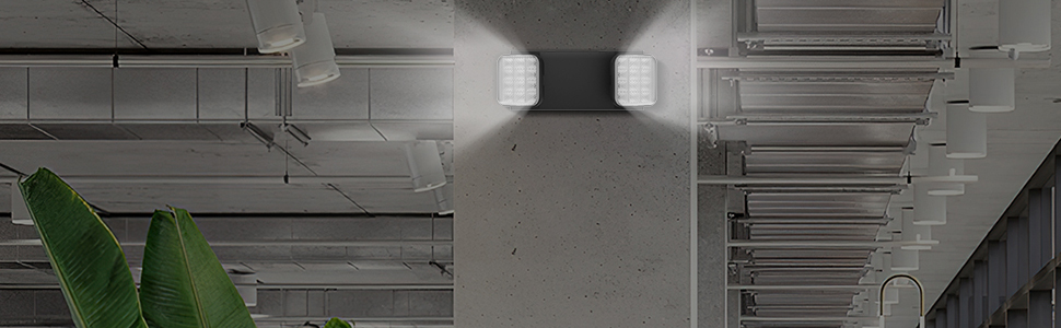 Spectsun Black Emergency Lighting 