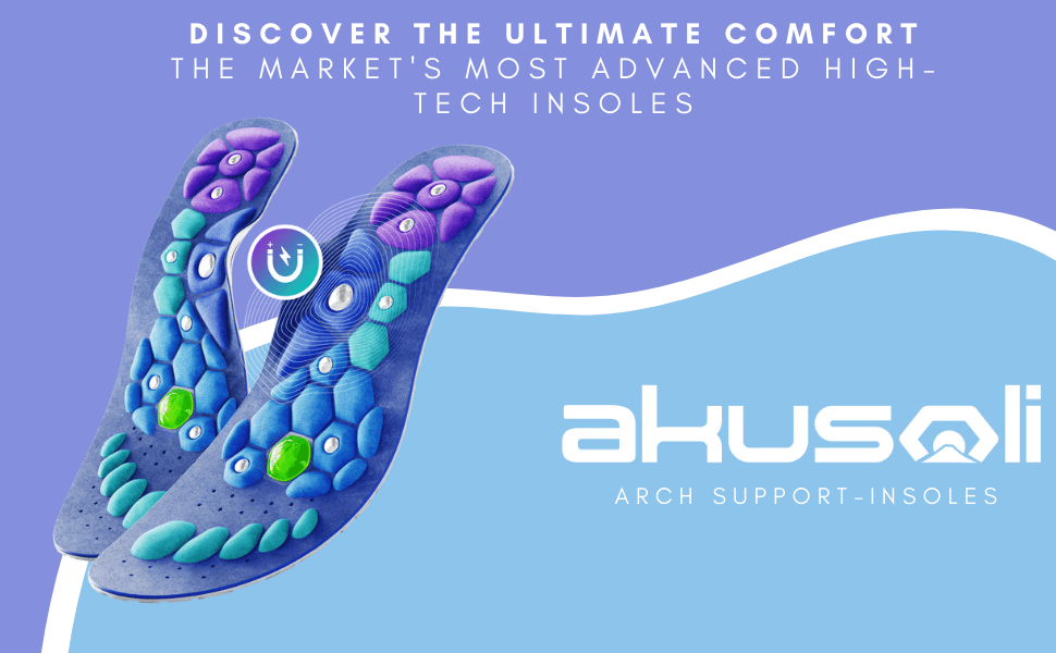 Akusoli Insoles, Arch Support Insoles for Men Women, Orthotics Inserts - Do Akusoli Insoles Work For Weight Loss