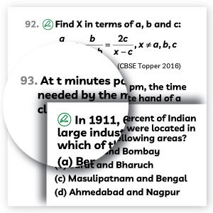 Self-practice Questions from Educart Class 10 Question Bank Bundle