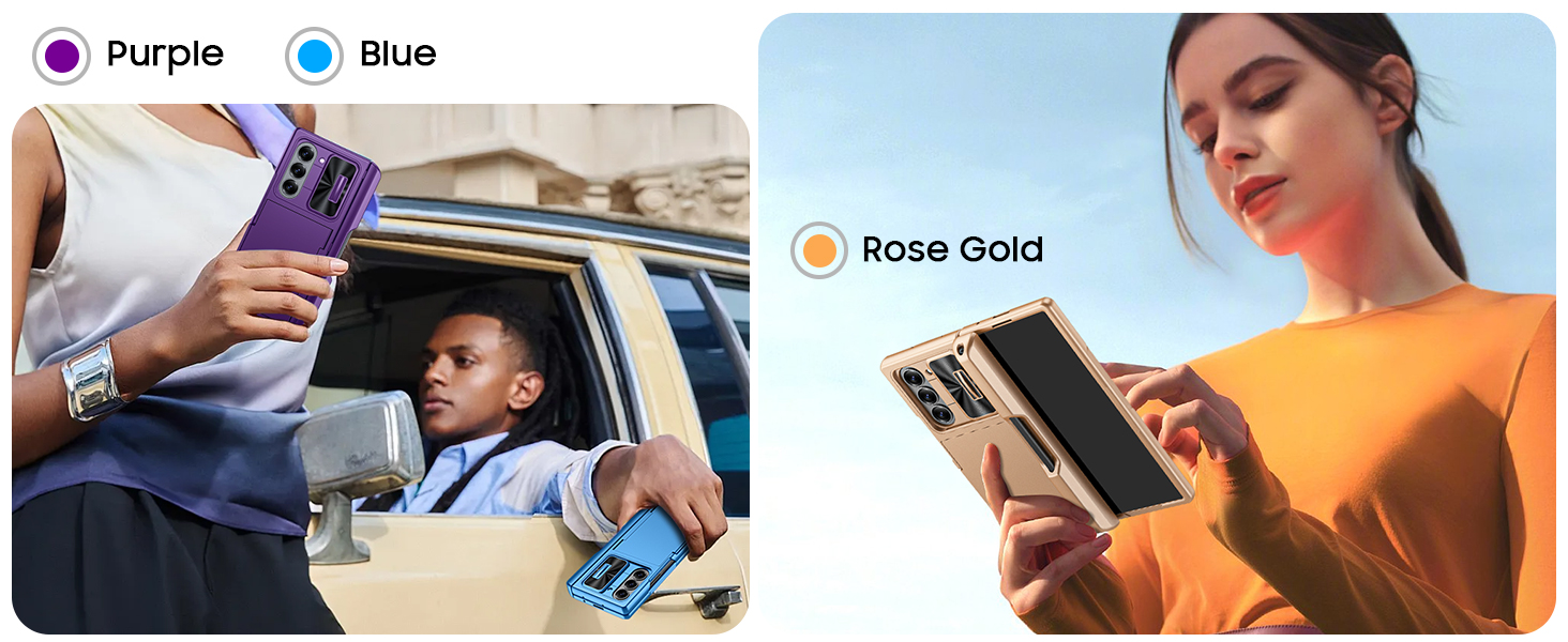 for Samsung Galaxy Z Fold 6 Case with Card Holder